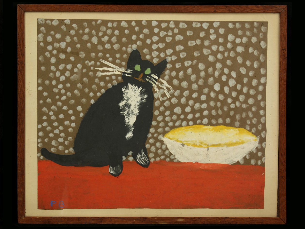 Chat par Pat Berrisford, 6 ans, 1948 - Unknown