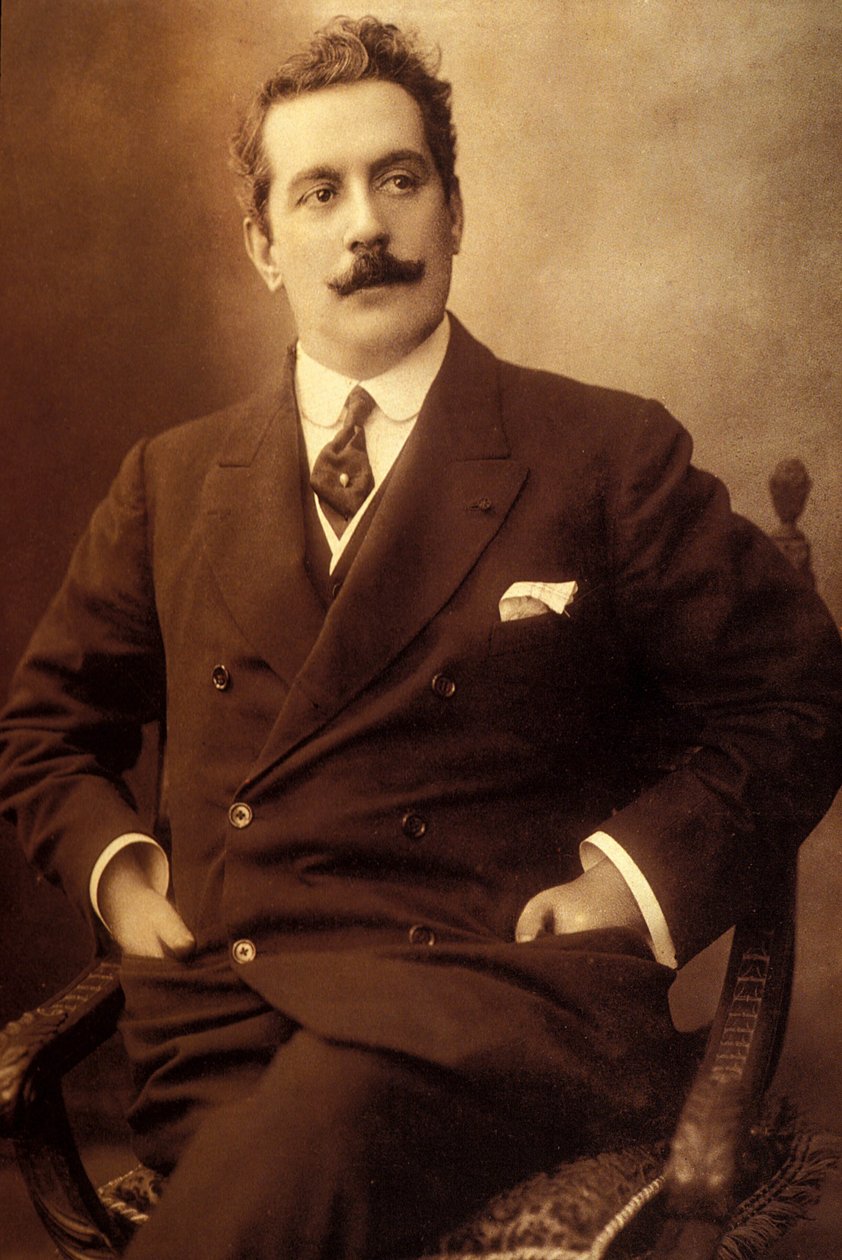 Giacomo Puccini (1858-1924) en 1890 - Unknown