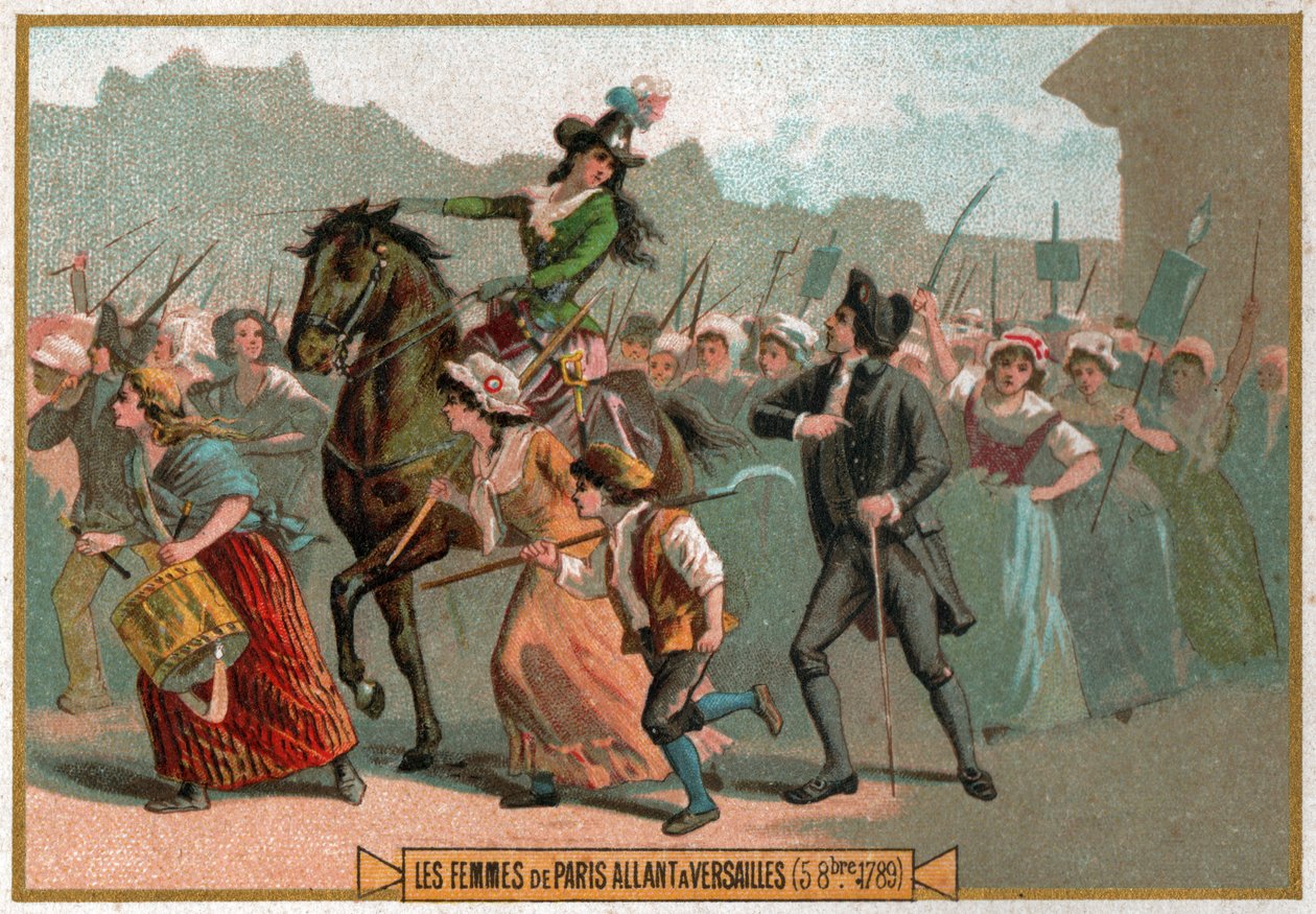 Journée du 5 octobre. Marche des femmes sur Versailles. - Unknown