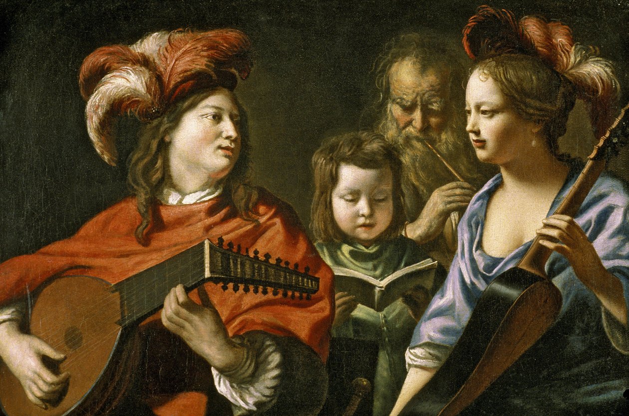 Picardie 086 - Laon - Musée - « Le Concert » par Mathieu Le Nain (1607-1667) - Unknown