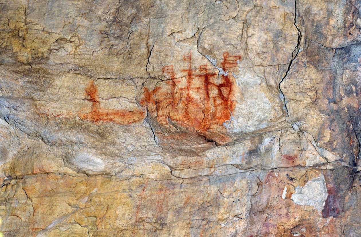 Peinture San (Bushmen) d