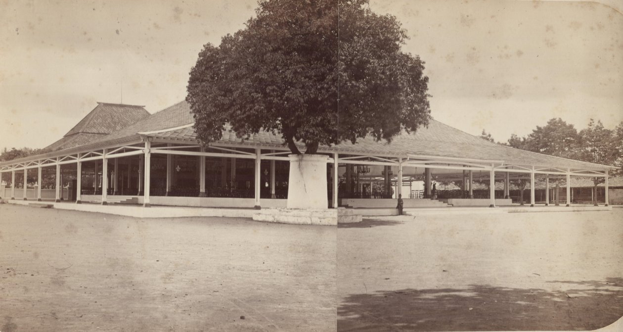 Pendopo (Véranda) du palais Mangkunegaran à Surakarta - Русский