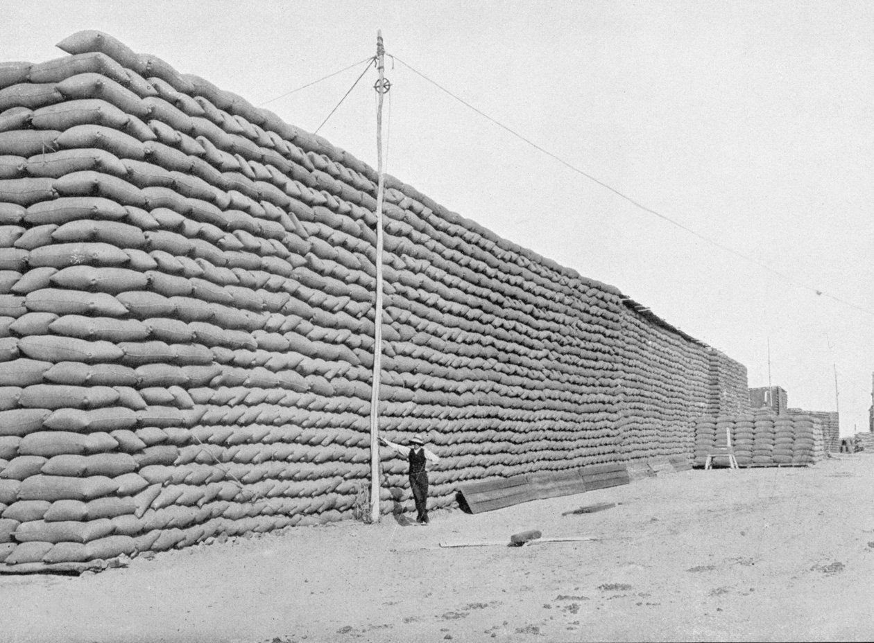 125 000 sacs de blé en attente d