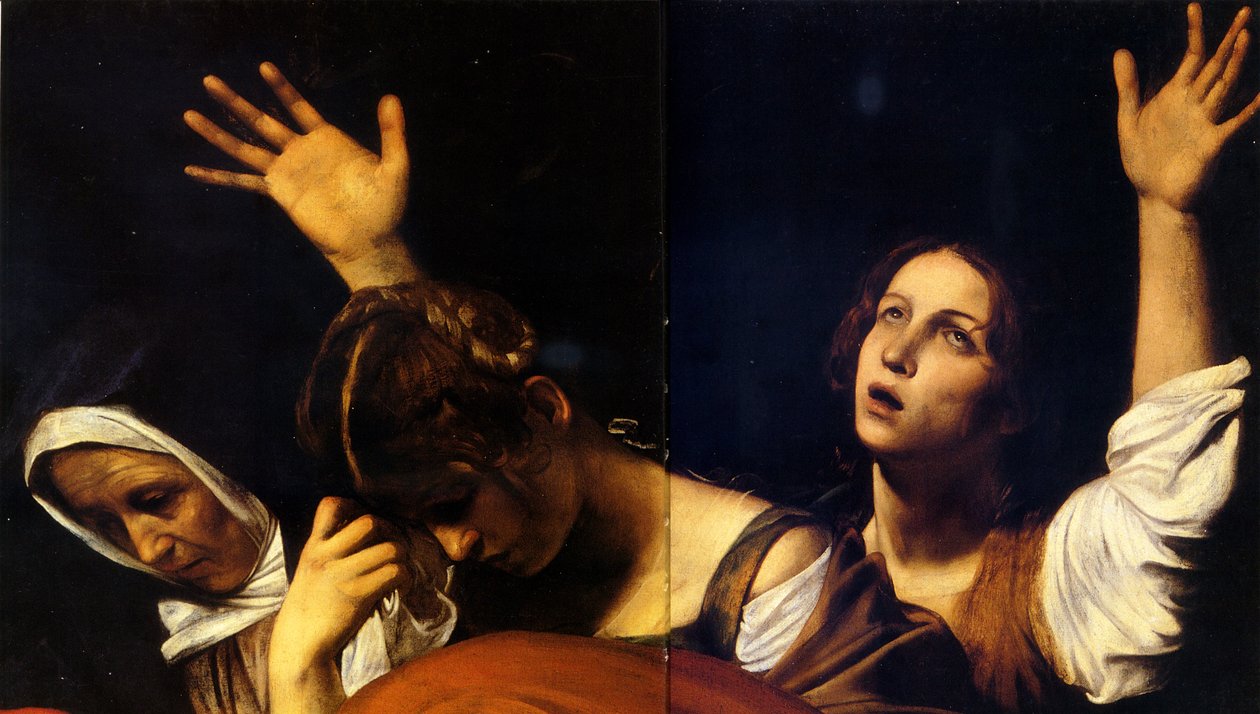 Déposition (partie supérieure) - Michelangelo Merisi Caravaggio