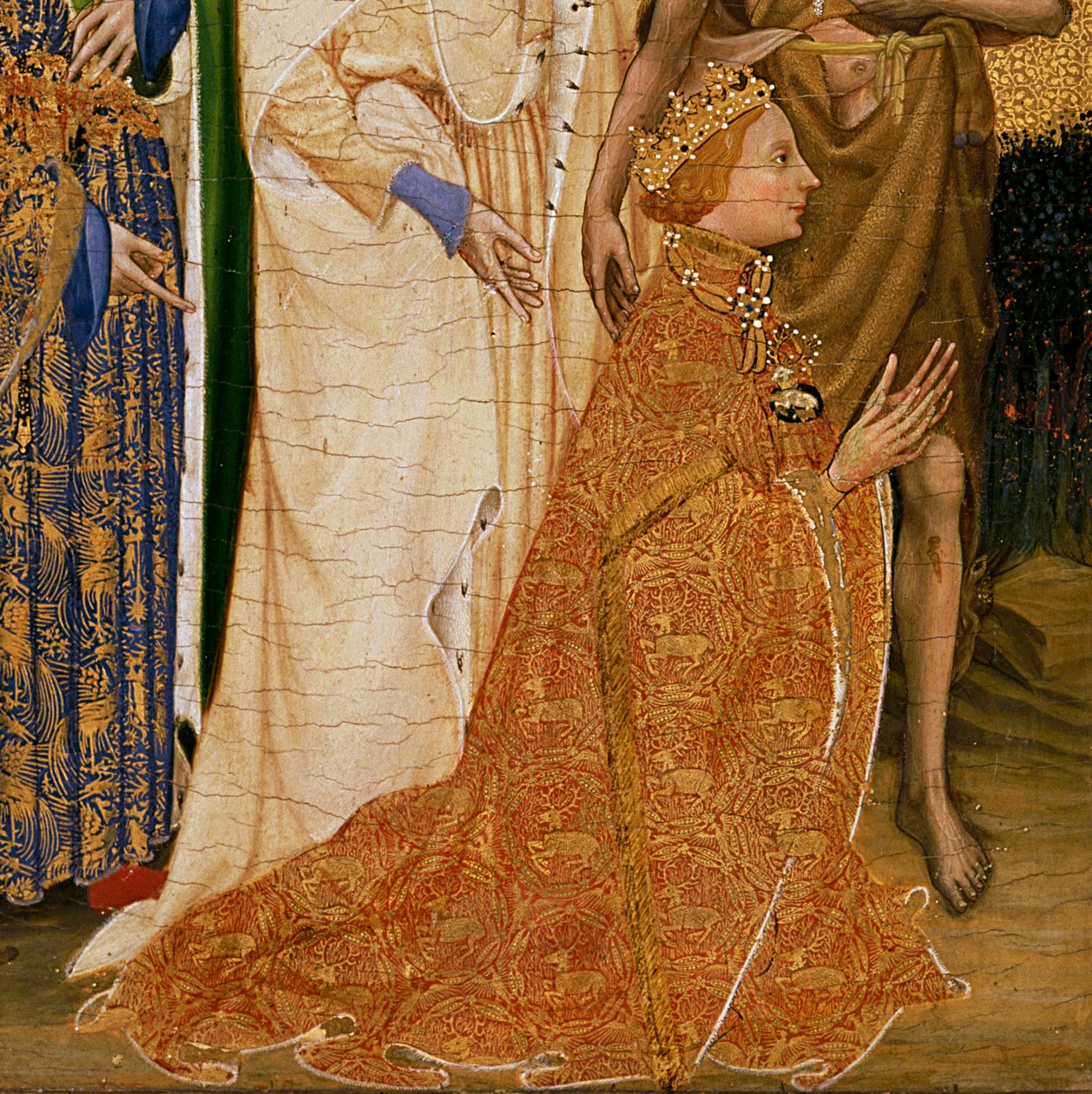 Richard II présenté à la Vierge et l