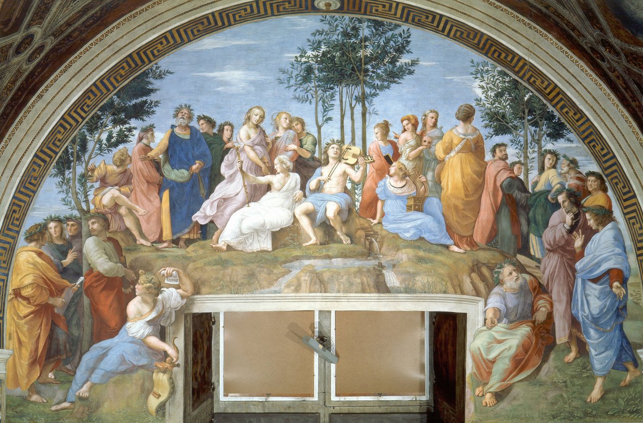 Le Parnasse - Raffaello Sanzio Raphael