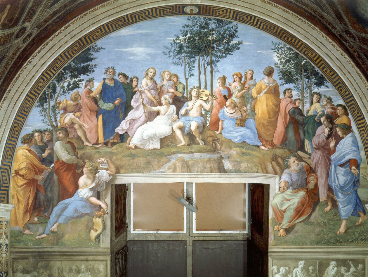 Le Parnasse - Raffaello Sanzio Raphael