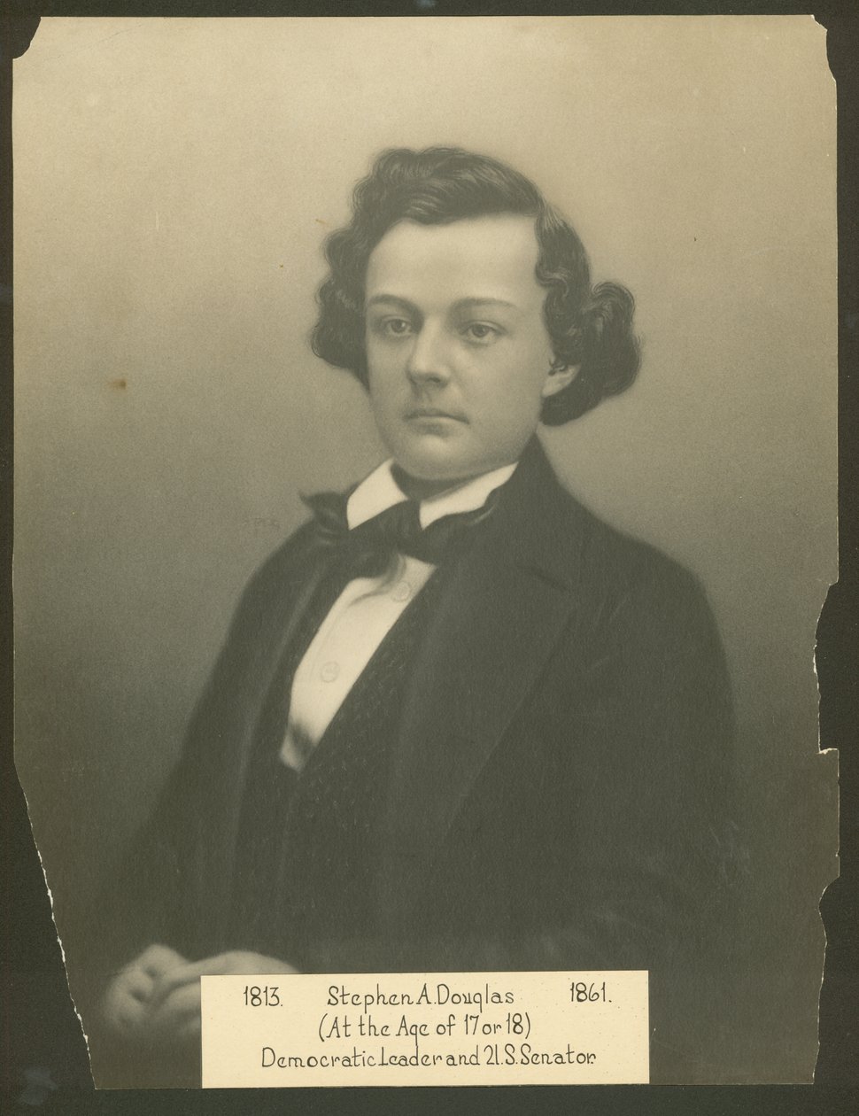 Stephen Douglas (à l