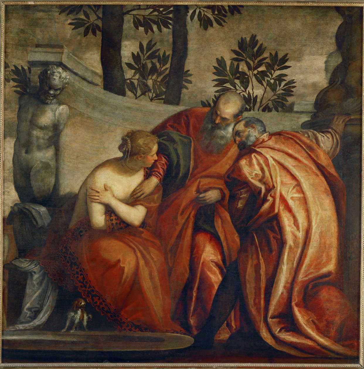 Susanna et les deux aînés ... - (1528 88) Veronese