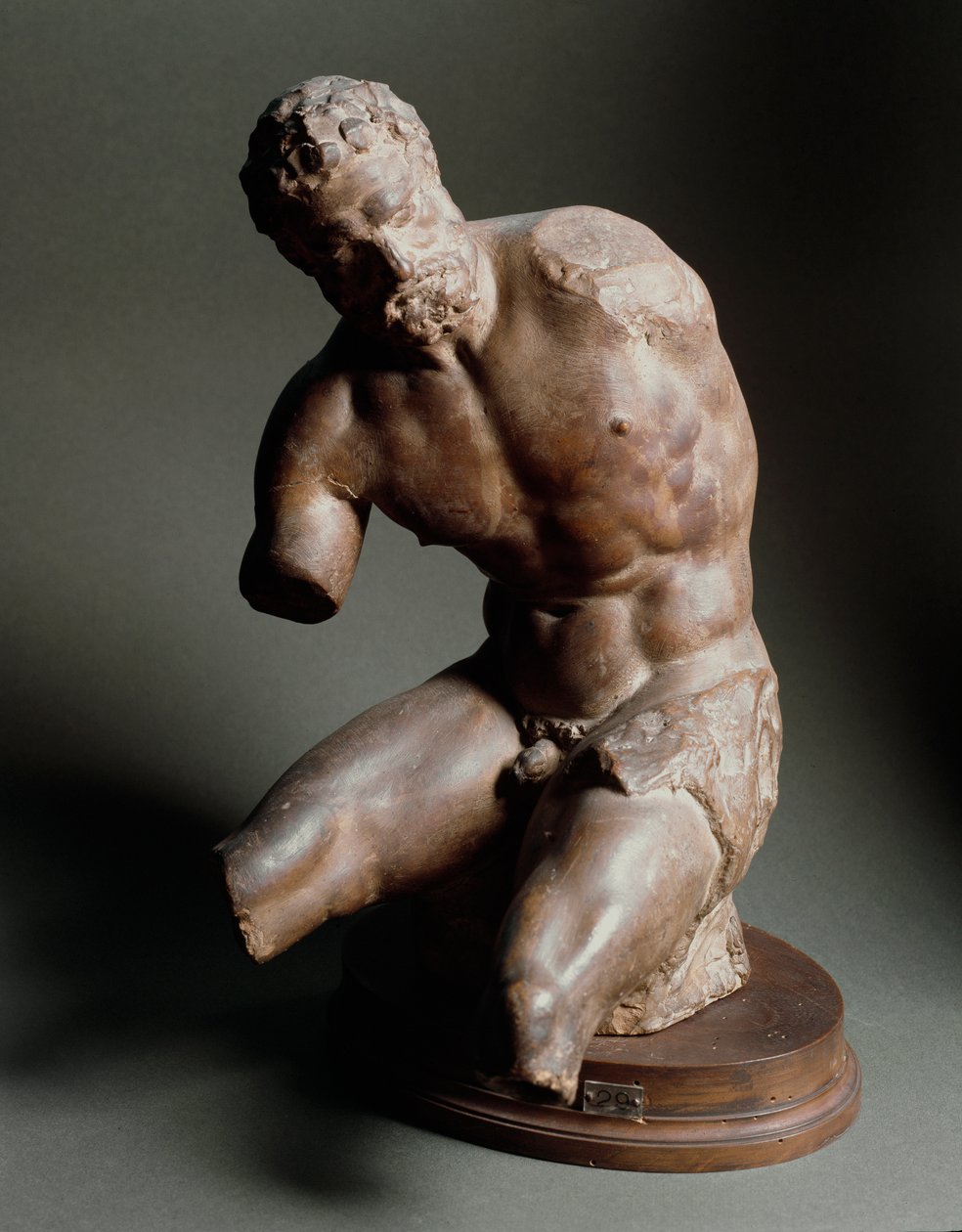 Torso masculin. Sculpture - Giambologna
