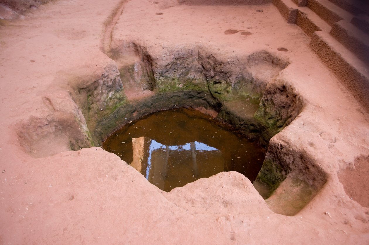 Église Bet Amanuel, Lalibela, Éthiopie, Afrique - Unknown