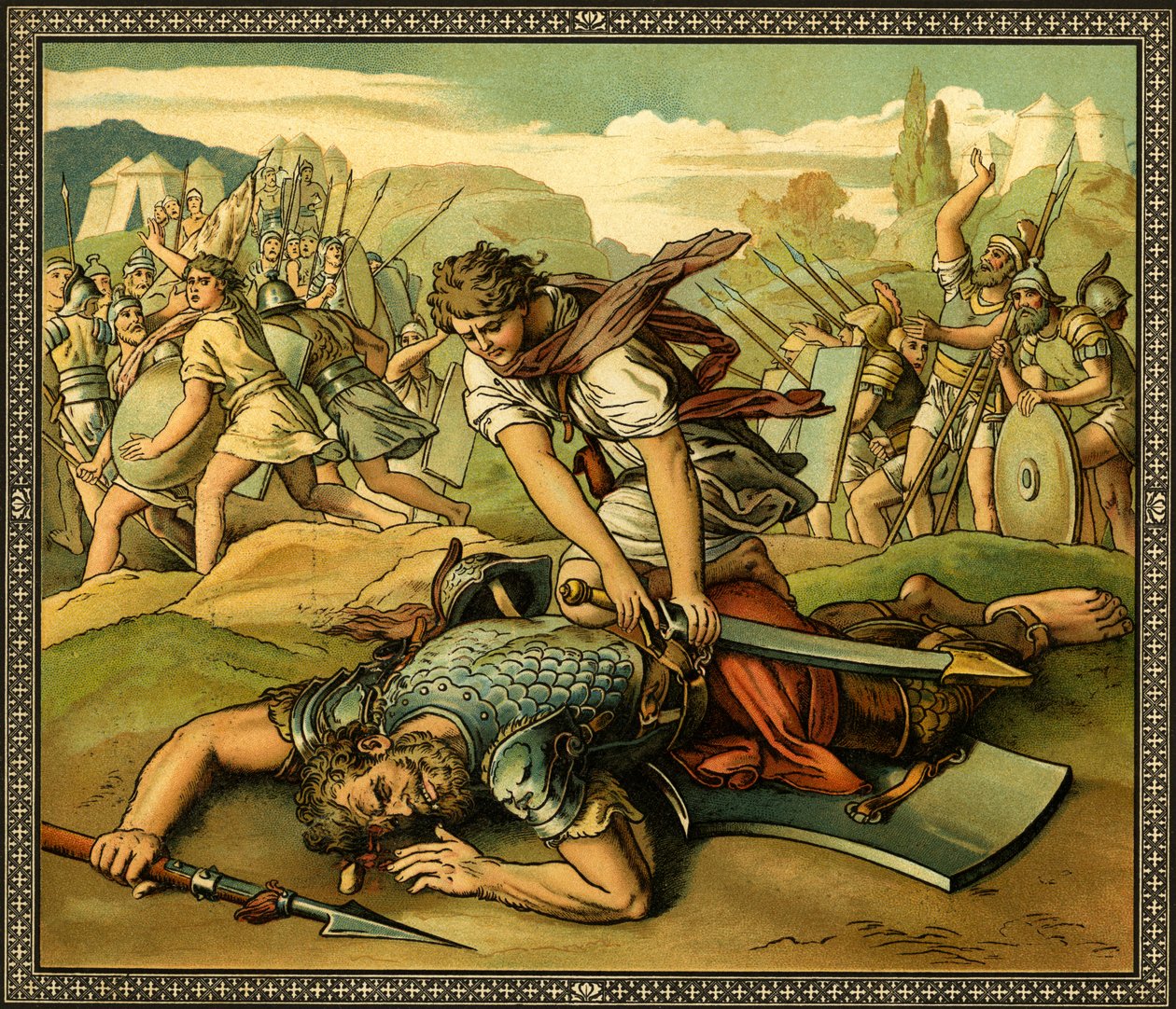 David et Goliath - Bible - Unknown