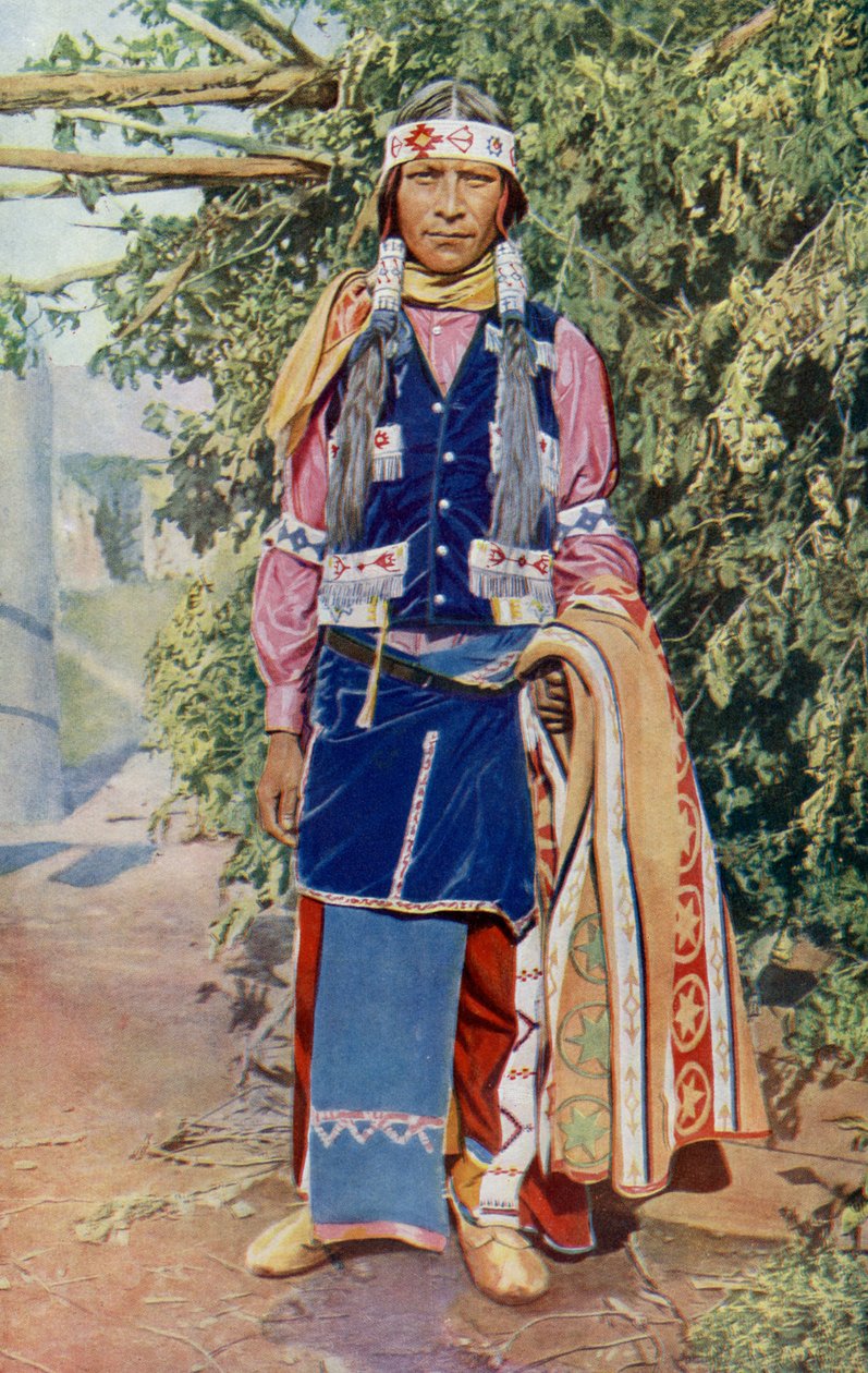 Amérique du Nord. Apache du Nouveau-Mexique. 1920 - Unknown