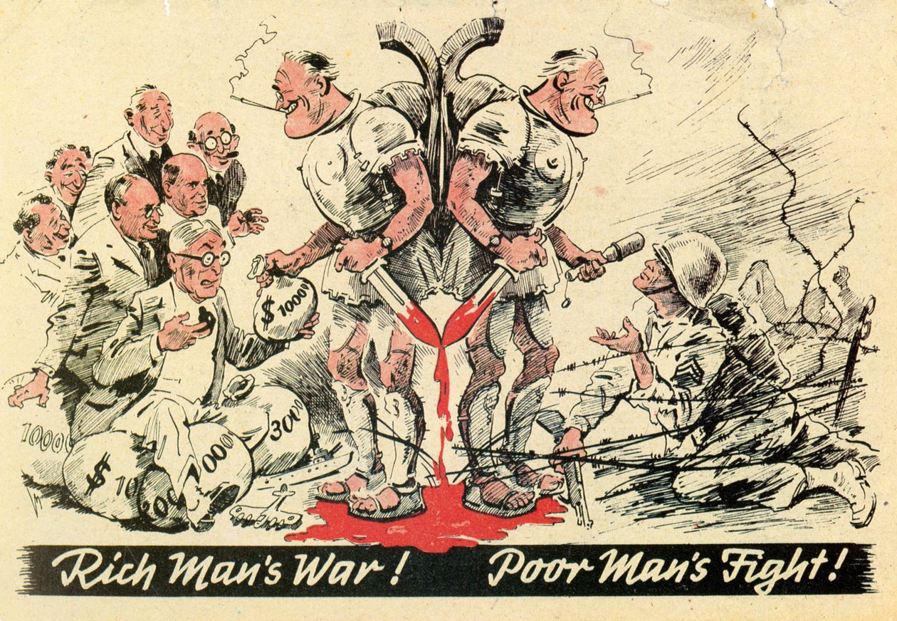 Guerre des riches. Combat des pauvres. 1940 - Unknown