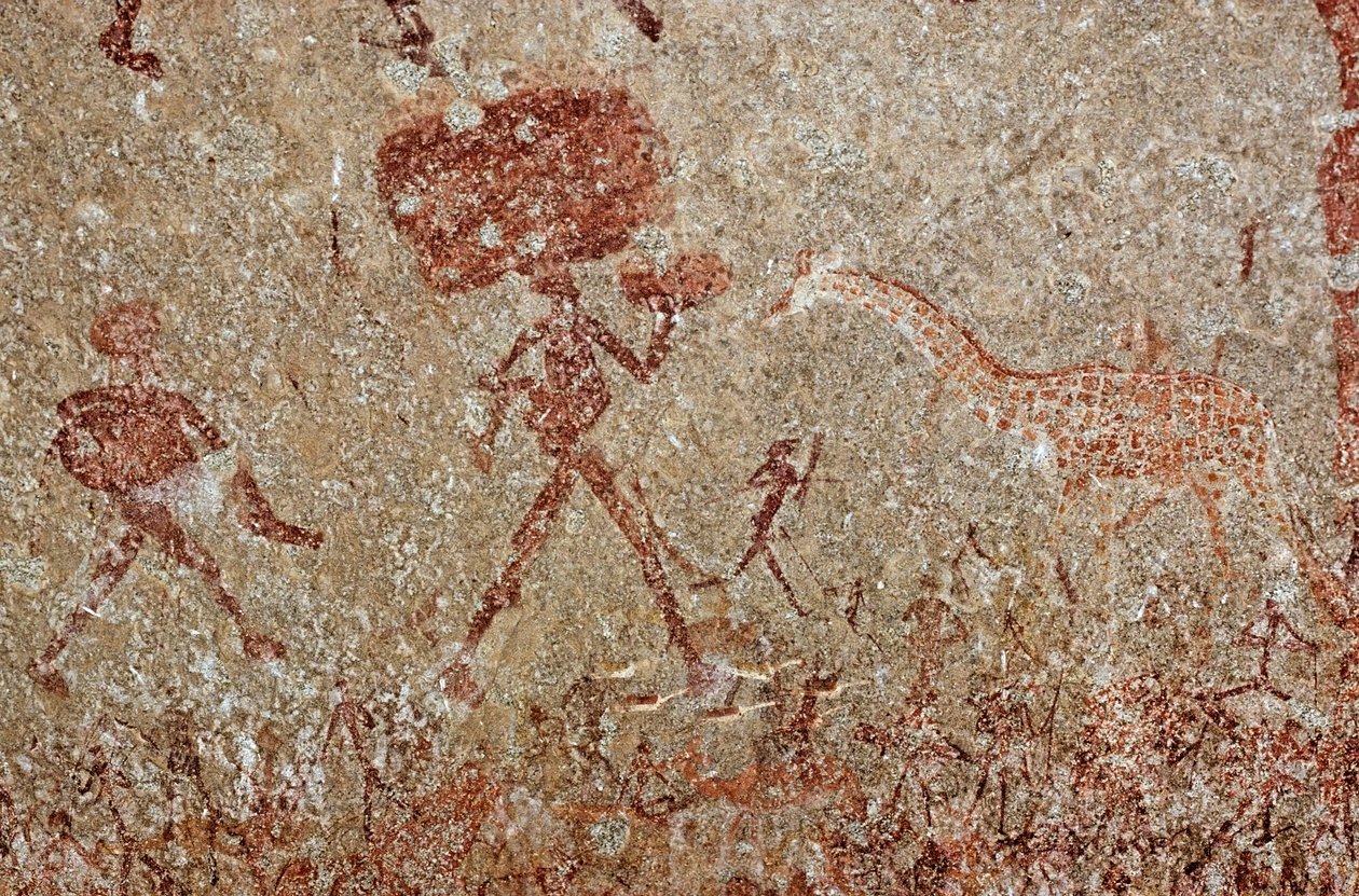 Peinture San (Bushmen), Afrique du Sud - Unknown