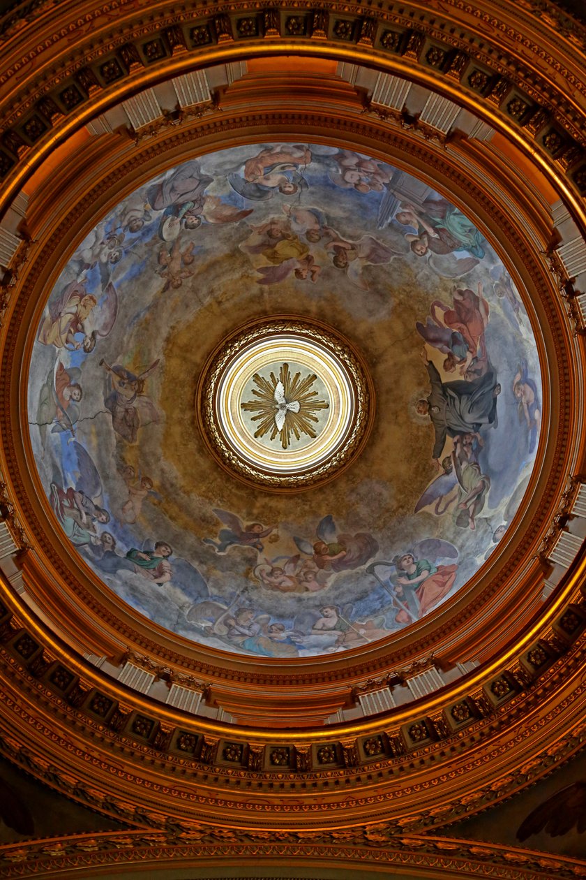 Vue du dôme, Santi Giovanni e Paolo, Rome, Italie - Unknown