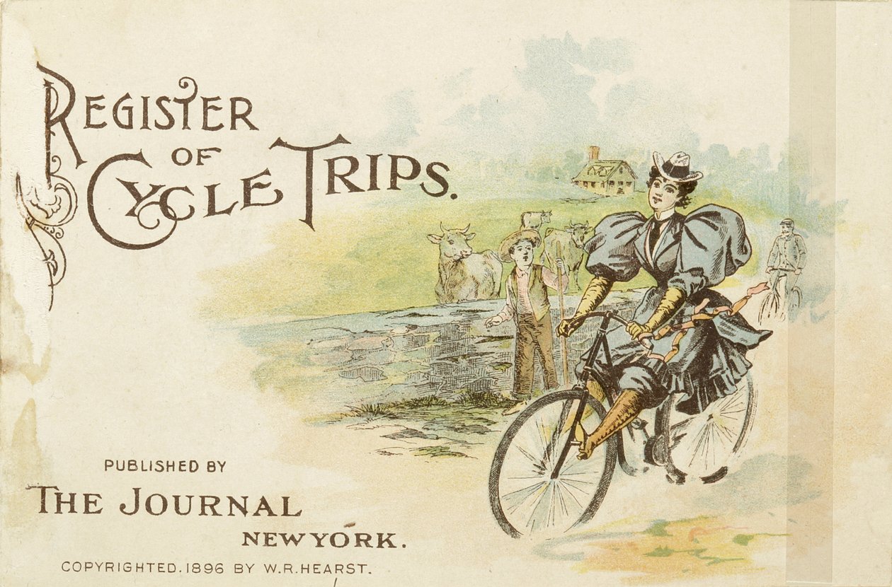 Registre des Voyages à Vélo, 1898 - American School