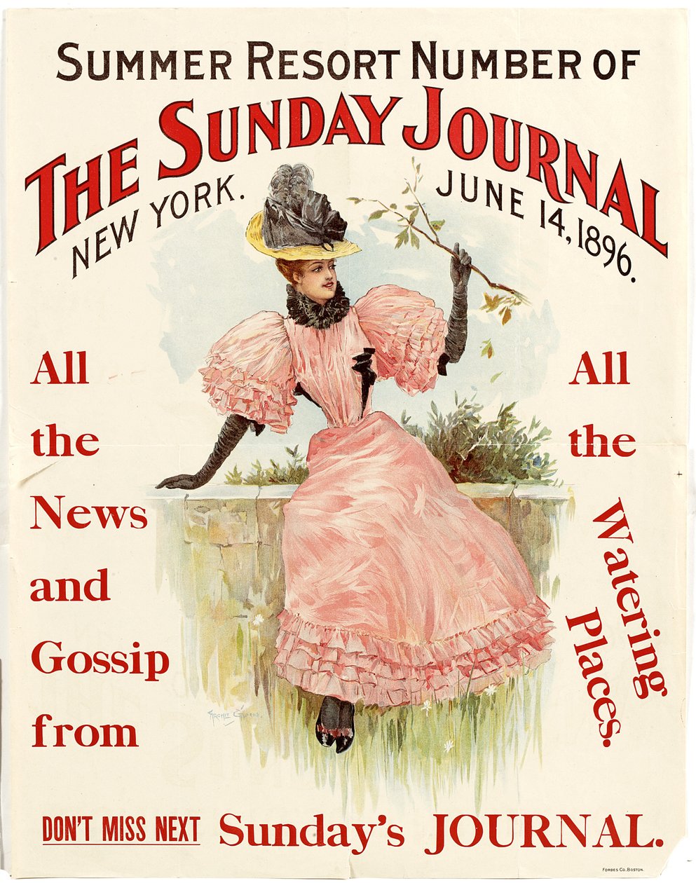 Numéro des Stations Balnéaires de The Sunday Journal, New York, 14 juin 1896, 1896 (impression) - American School