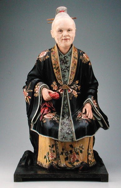 Figure de femme, période Qianlong, c.1780 - Chinese School