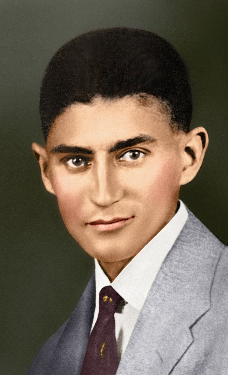 Portrait de Franz Kafka, (1883 – 1924) - Czech School