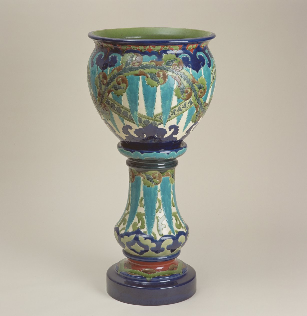 Jardinière par Burmantofts Pottery, Leeds, 1890-1904 - English School