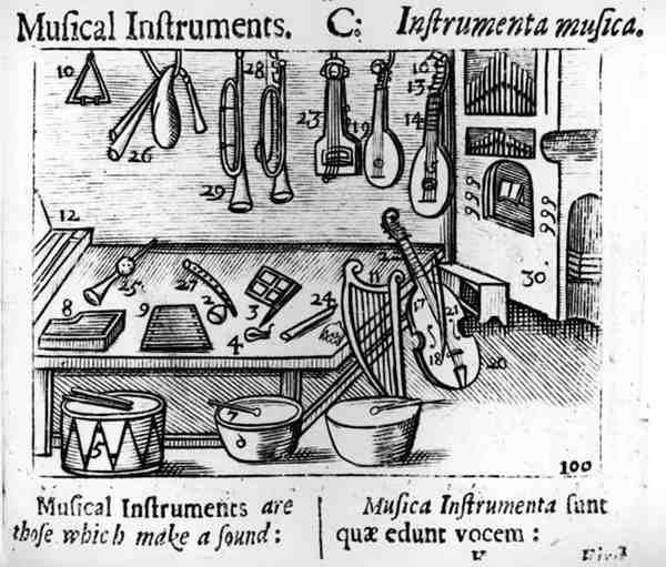 Instruments de musique - English School