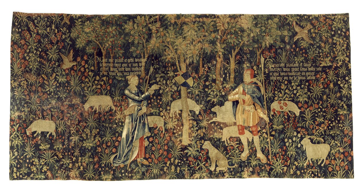Berger et bergère, c.1530 - Flemish School
