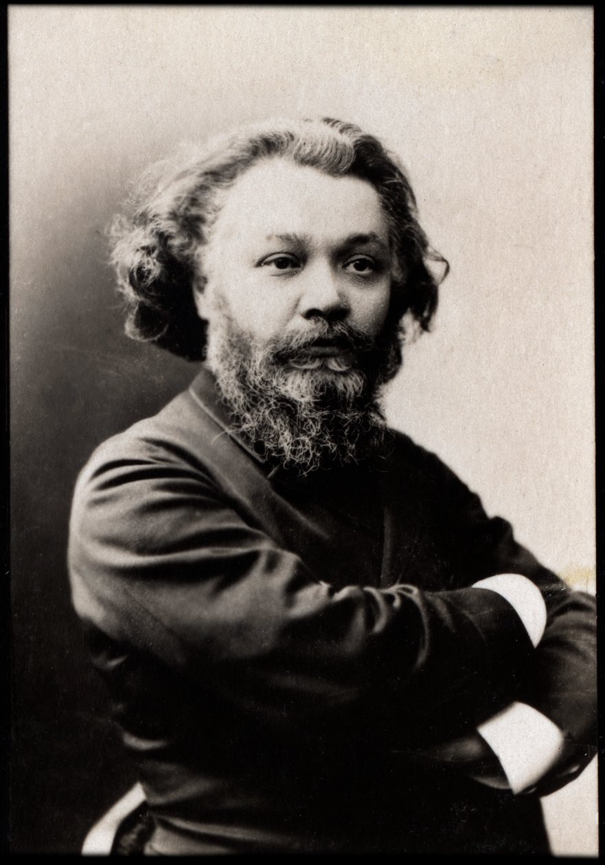 Portrait de Clovis Hugues (1851-1907), poète, journaliste, dramaturge et romancier français - French Photographer