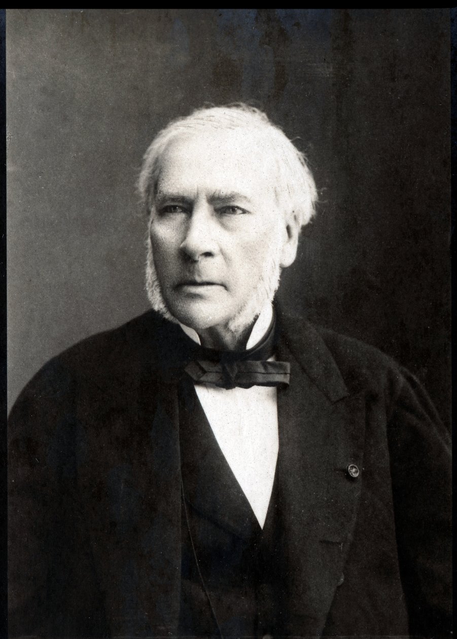 Portrait de Jean Baptiste Joseph Dieudonné Boussingault (1802-1887), chimiste français - French Photographer