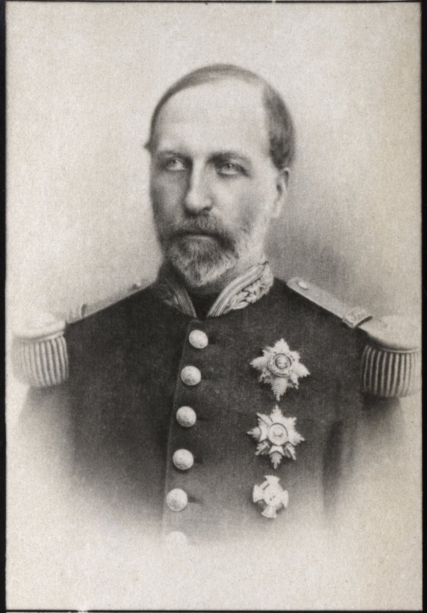 Portrait du prince Philippe de Belgique (1837-1905) - French Photographer