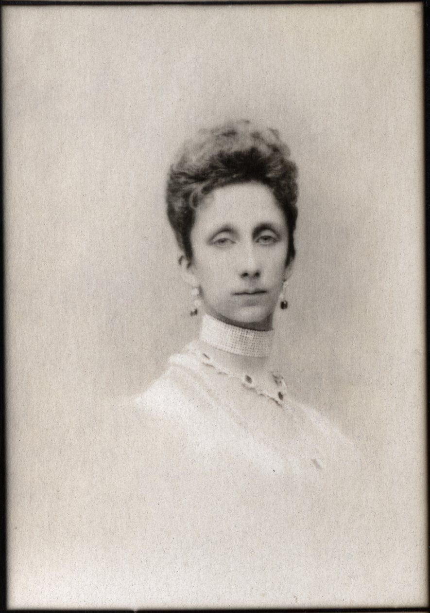 Portrait de la princesse Maria Luisa de Bourbon-Parme (1870-1899), princesse consort de Bulgarie - French Photographer