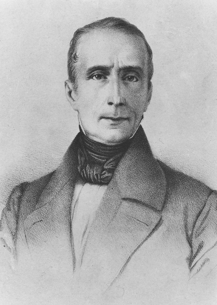 Alphonse de Lamartine, 1848 - French School