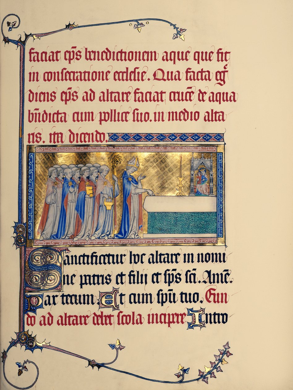 Ms 298 f.30r Dédicace d