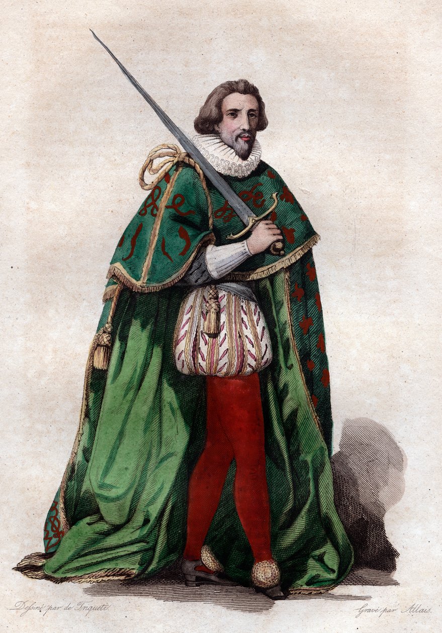 Portrait de François de Bonne, duc de Lesdiguières (1543-1626), soldat français et connétable de France - French School