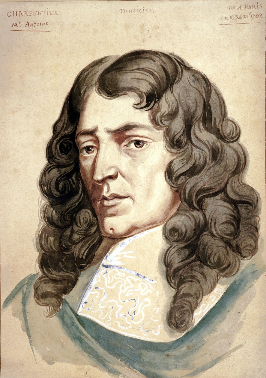 Portrait de Marc Antone Charpentier - French School