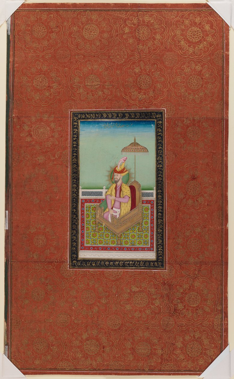 Sultan Muhammad, fils de Miran Shah, 1875-1900 - Indian School