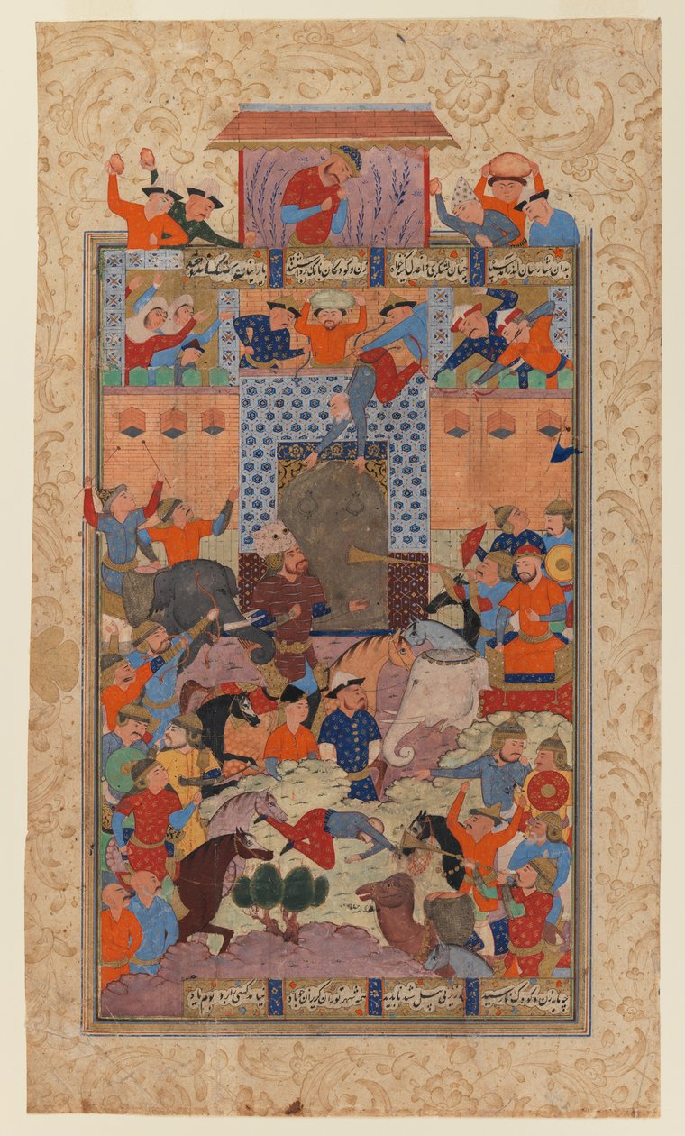 Les Iraniens capturent la forteresse d