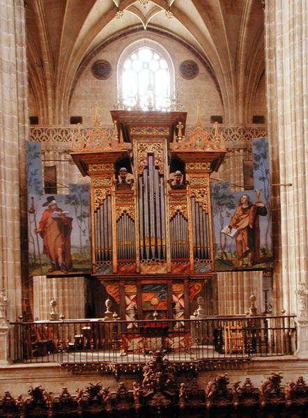 Orgue de la Catedral Nueva, c.1568 - Spanish School