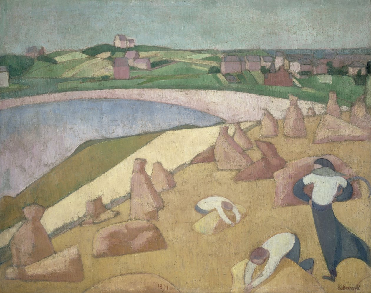Moisson au bord de la mer - Unbekannt Unbekannt