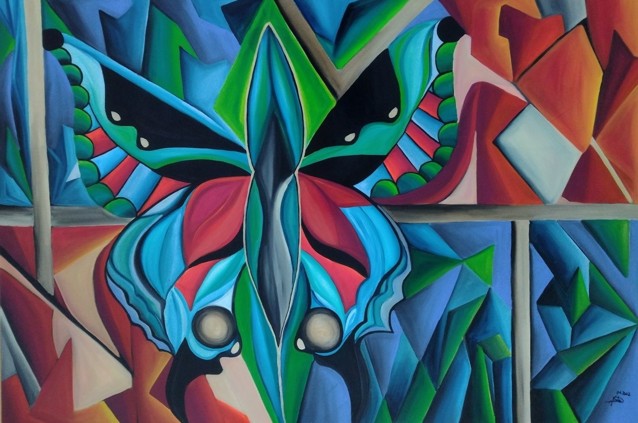 Papillon alias hibou - GilhausArt