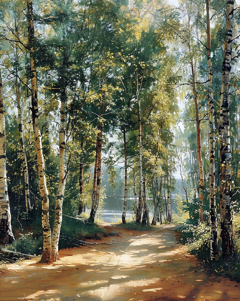 Route sinueuse forêt verte - F. Abderrahim