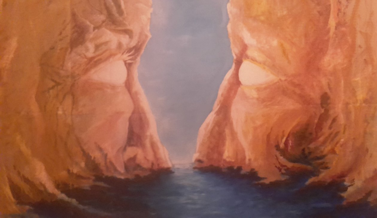 Rocher dans le ressac - Phantalis