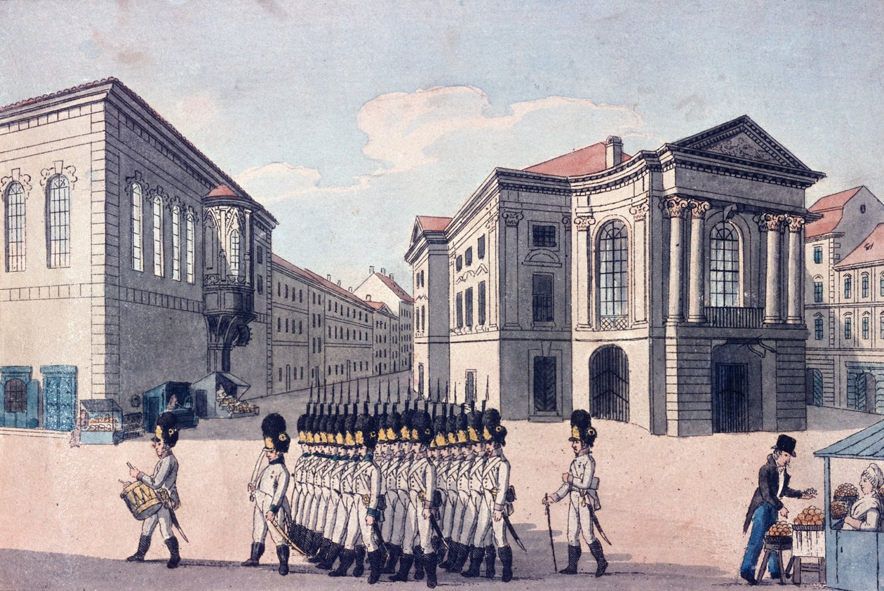 Théâtre des États, Prague, c.1810 - A. and Berka, Johann Gustav