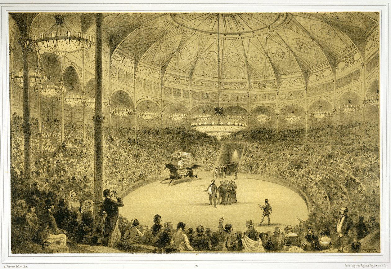 Le Cirque National, publié par Auguste Bry - A Provost