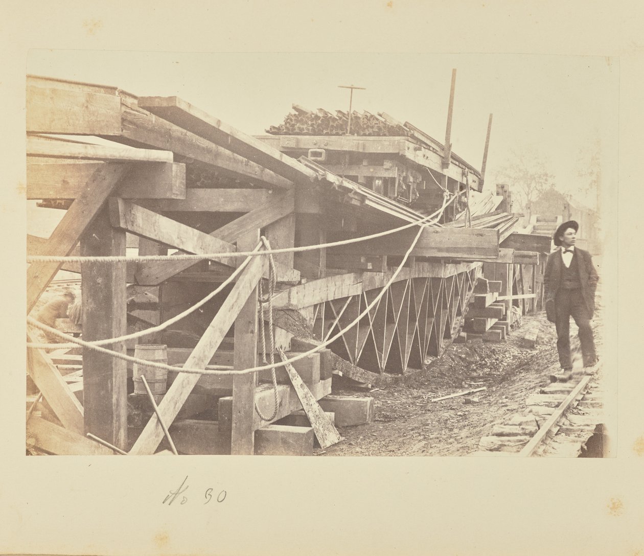 [Truss Experiment, Alexandria, Va.] - A.J. Russell