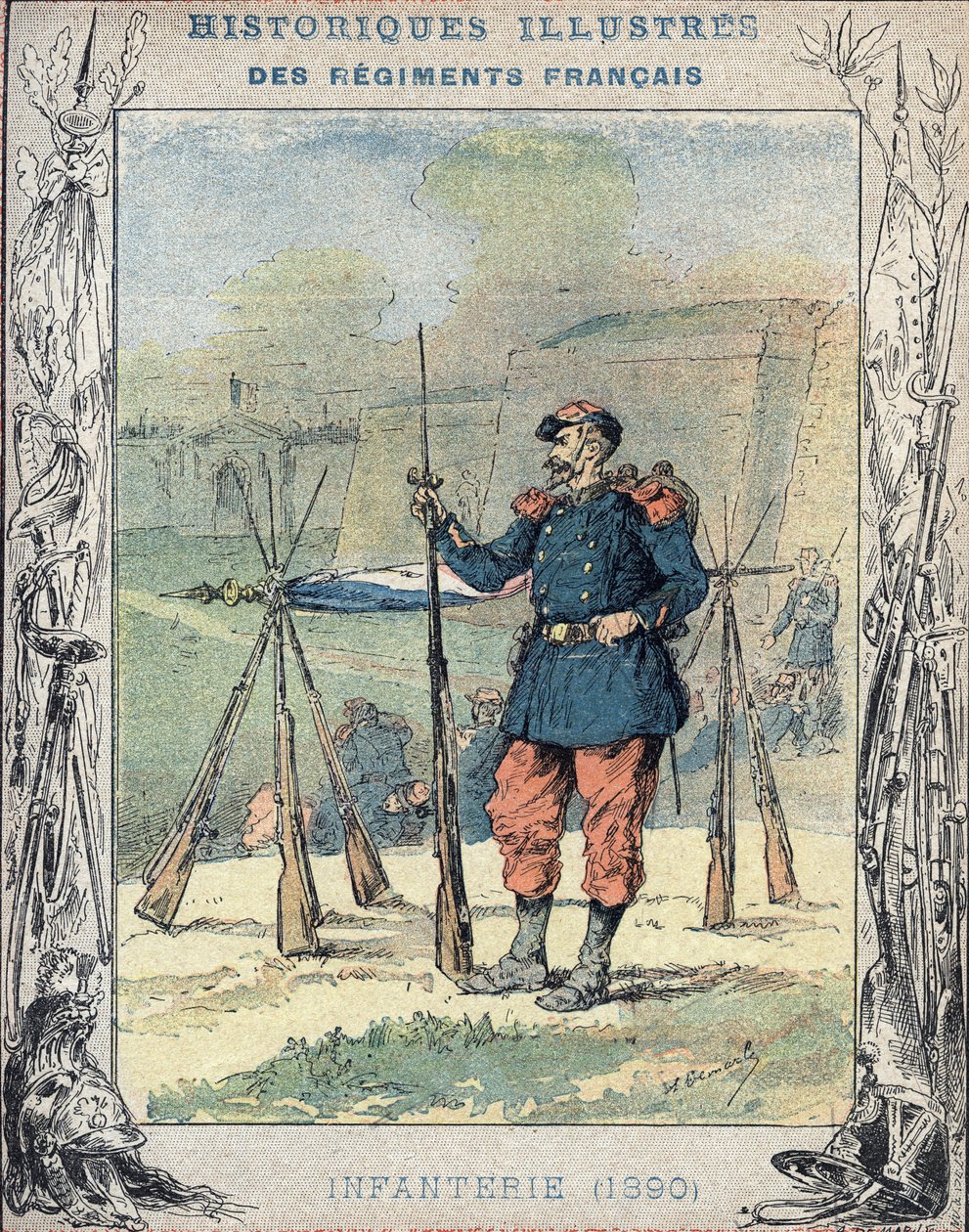 Infanterie française - A. Demarle