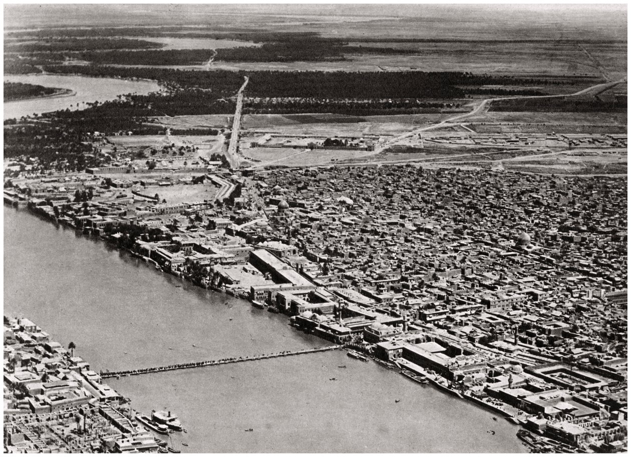 Bagdad depuis un avion, Irak - A. Kerim