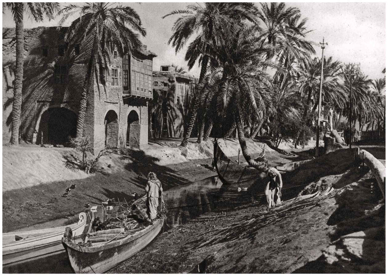 Serai Creek, Bassora, Irak, 1925 - A. Kerim