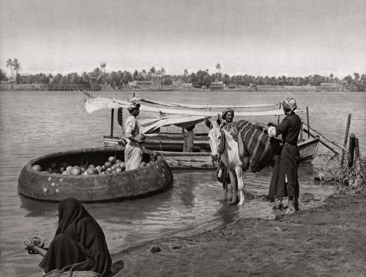 Transport en Irak, 1925 - A. Kerim