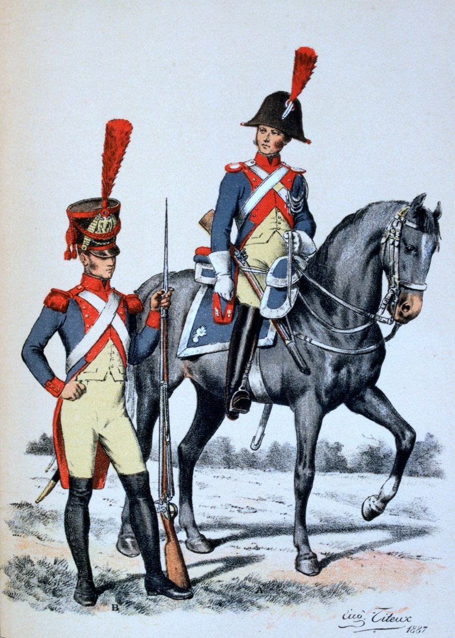 Gendarmerie impériale de Paris, 1813, 1887 - A. Lemercier
